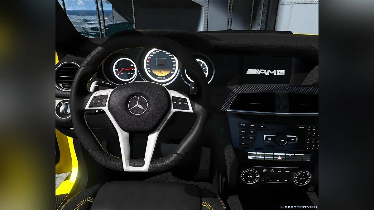 2012 Mercedes-Benz C63 AMG Coupe Black Series [Add-On | Tuning | Extras | Template] 1.1b / GTA 5