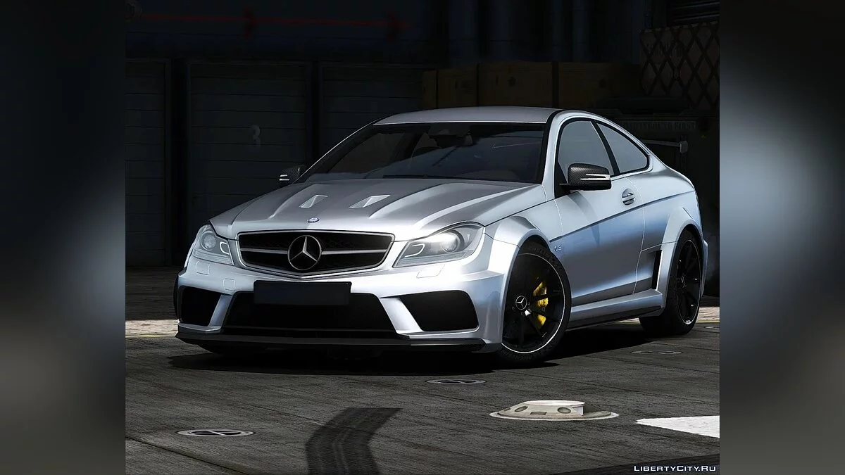 2012 Mercedes-Benz C63 AMG Coupe Black Series [Add-On | Tuning | Extras | Template] 1.1b / GTA 5