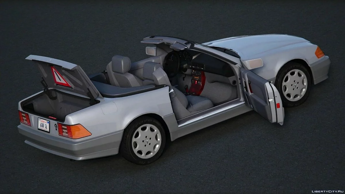 1993 Mercedes-Benz 600 SL (R129) [Add-On / Replace | Extras | Tuning] 1.2 / GTA 5