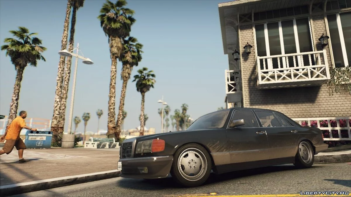 Mercedes Benz 560SEL (w126) US-spec [Add-On / Replace | Animations | Tuning | LODS] 1.0 / GTA 5