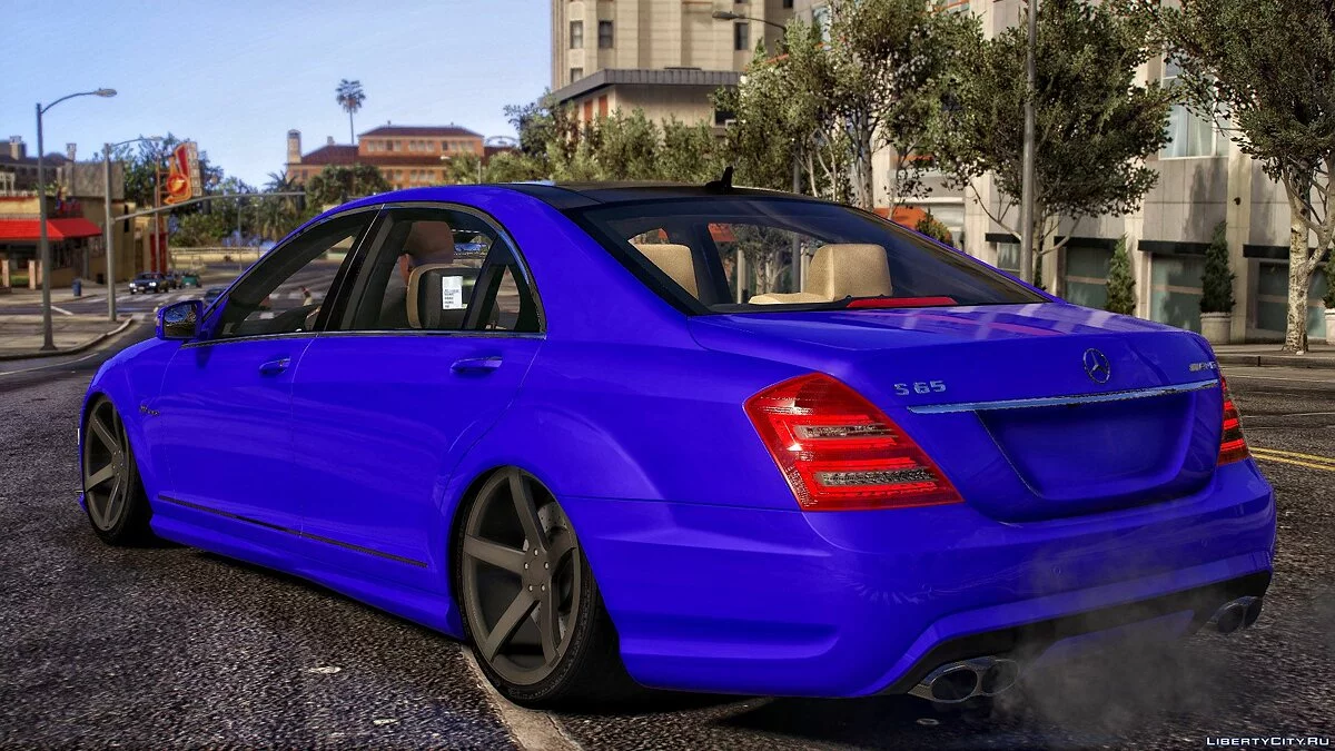 Mercedes-Benz S65 Vossen / GTA 5