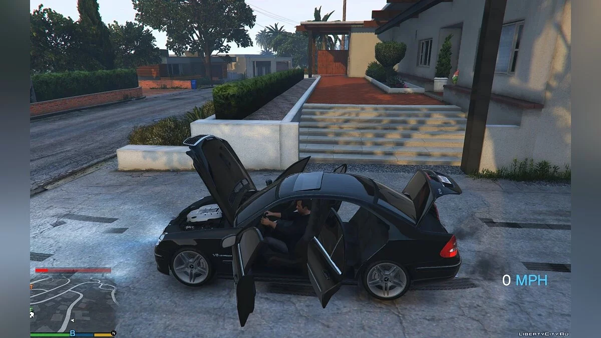 Mercedes-Benz E55 AMG (W211) [Add-On / Replace | Tuning | Sound] 1.1 / GTA 5