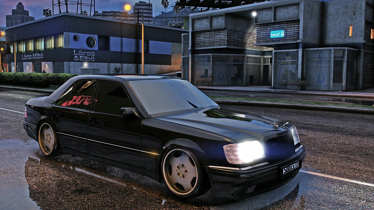 Скачать Mercedes-Benz W124 E500 для GTA 5