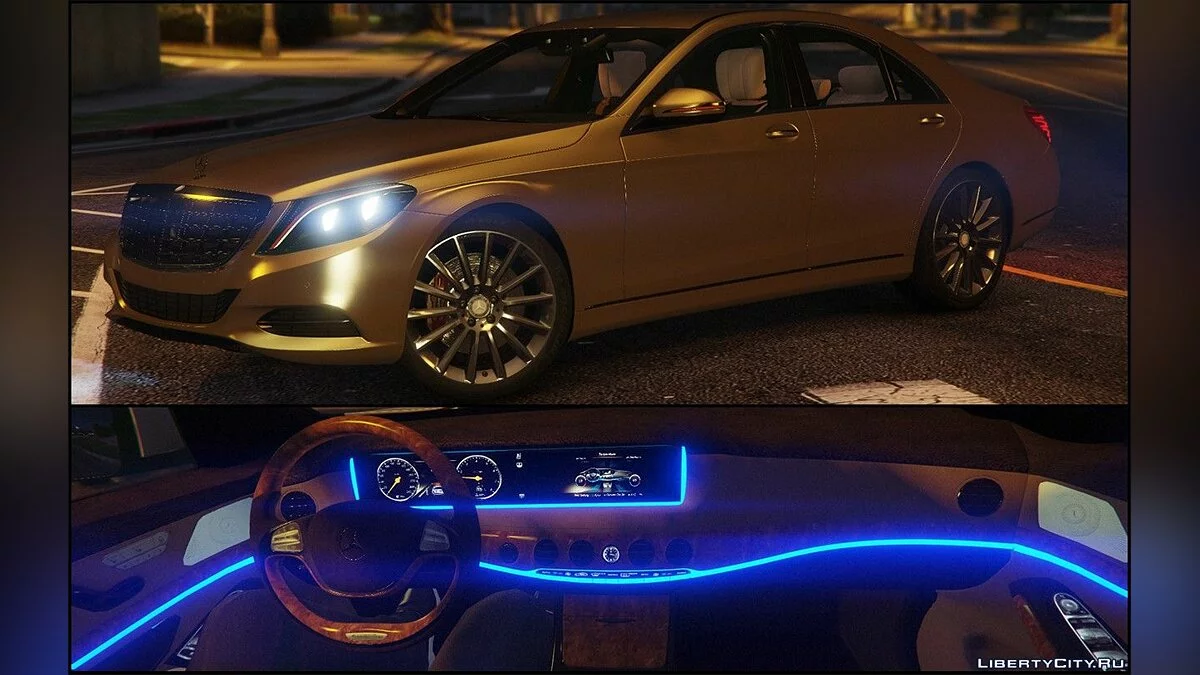 2014 Mercedes-Benz S500 W222 v2.2 / GTA 5