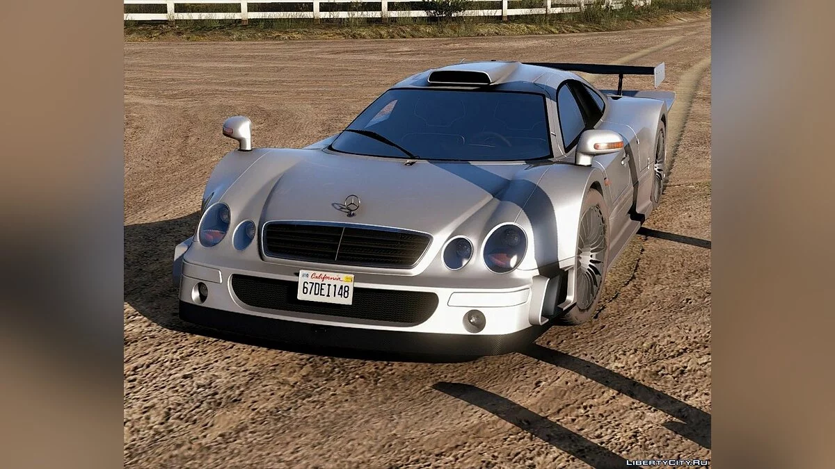 Mercedes-Benz CLK GTR 1998 v1.0 / GTA 5