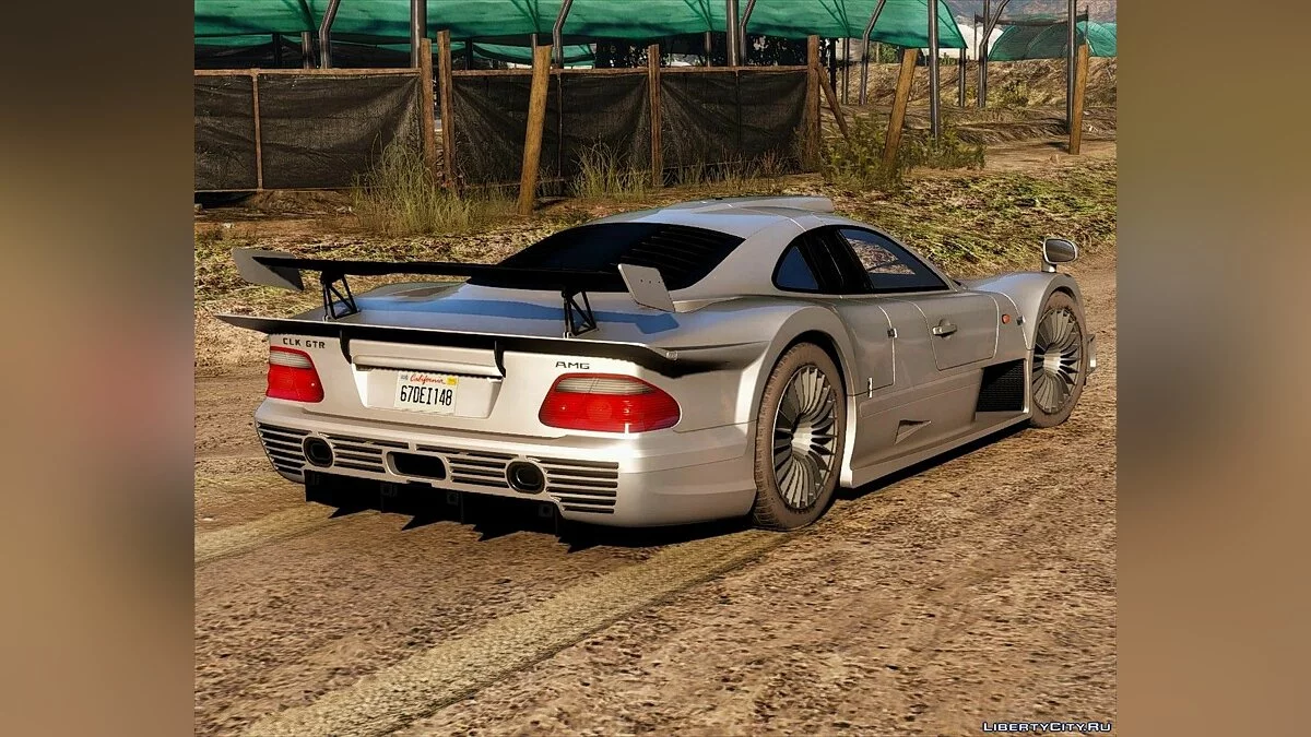 Mercedes-Benz CLK GTR 1998 v1.0 / GTA 5