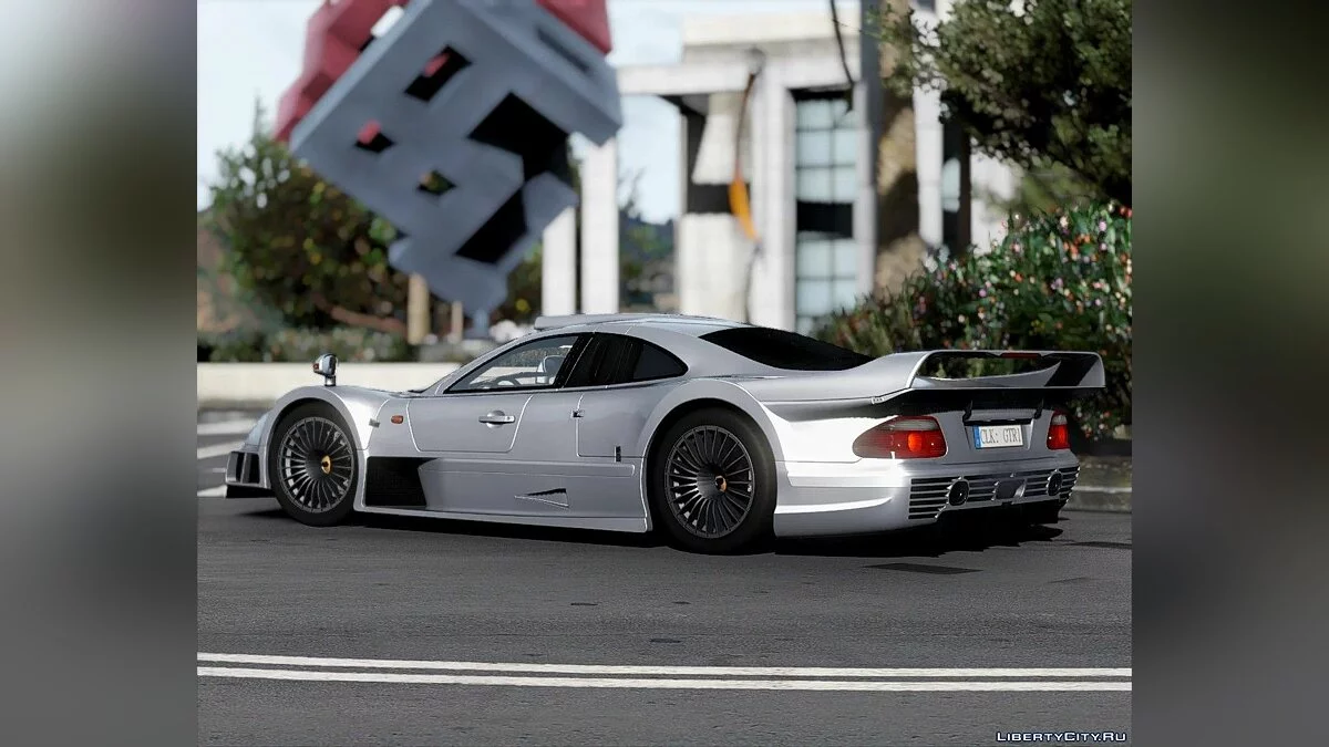 Mercedes-Benz CLK GTR 1998 v1.0 / GTA 5