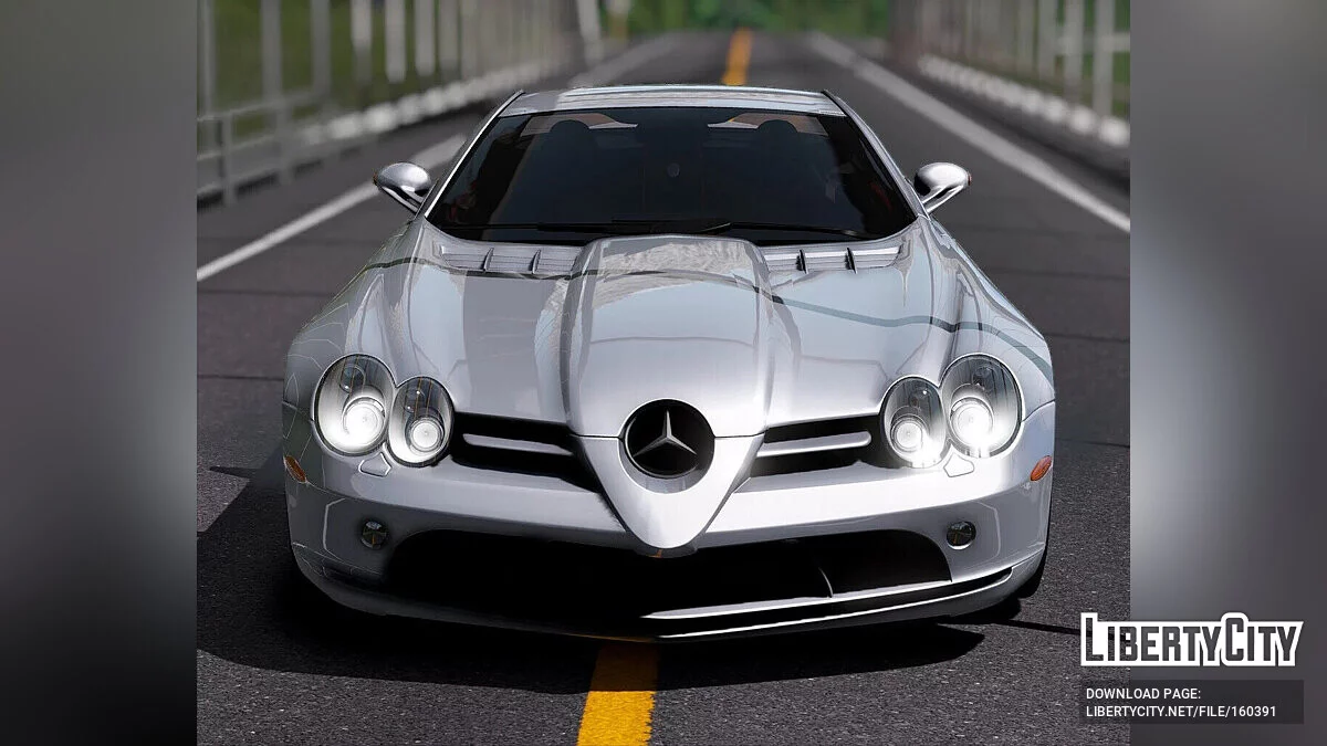 2005 Mercedes-Benz SLR McLaren [Reworked] 1.0 / GTA 5