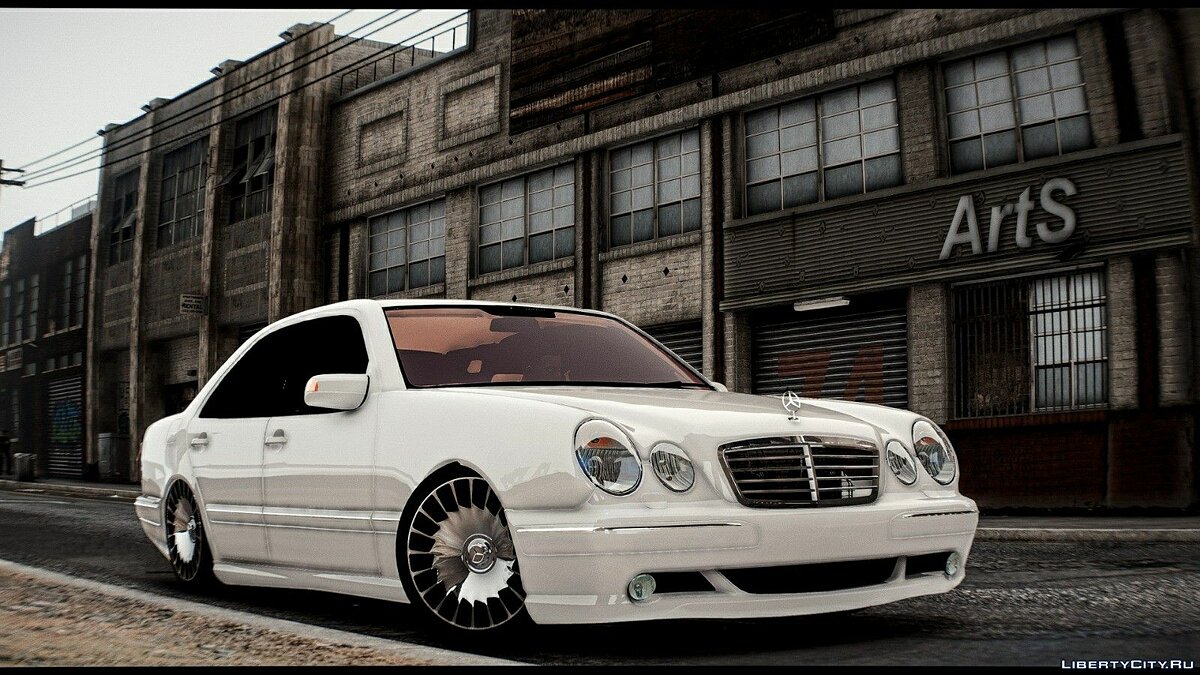 Скачать Mercedes-Benz E 55 AMG W210 для GTA 5