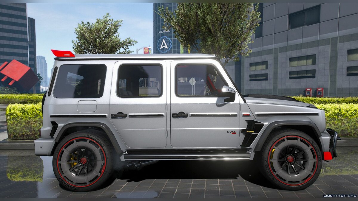 Скачать Mercedes-Benz G900 BRABUS ROCKET для GTA 5