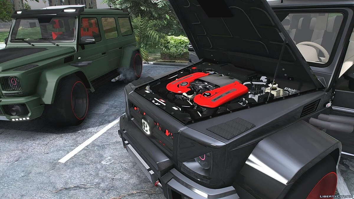 Mercedes-Benz G700 BRABUS Returned v1.1 / GTA 5