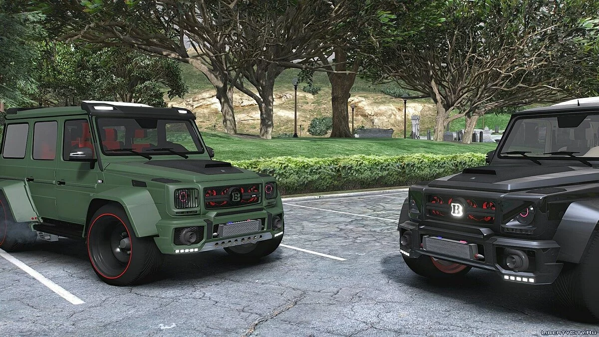 Mercedes-Benz G700 BRABUS Returned v1.1 / GTA 5