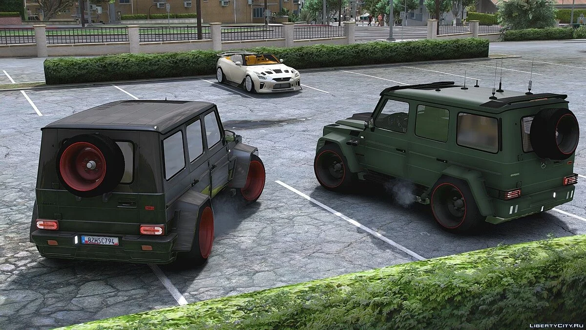Mercedes-Benz G700 BRABUS Returned v1.1 / GTA 5