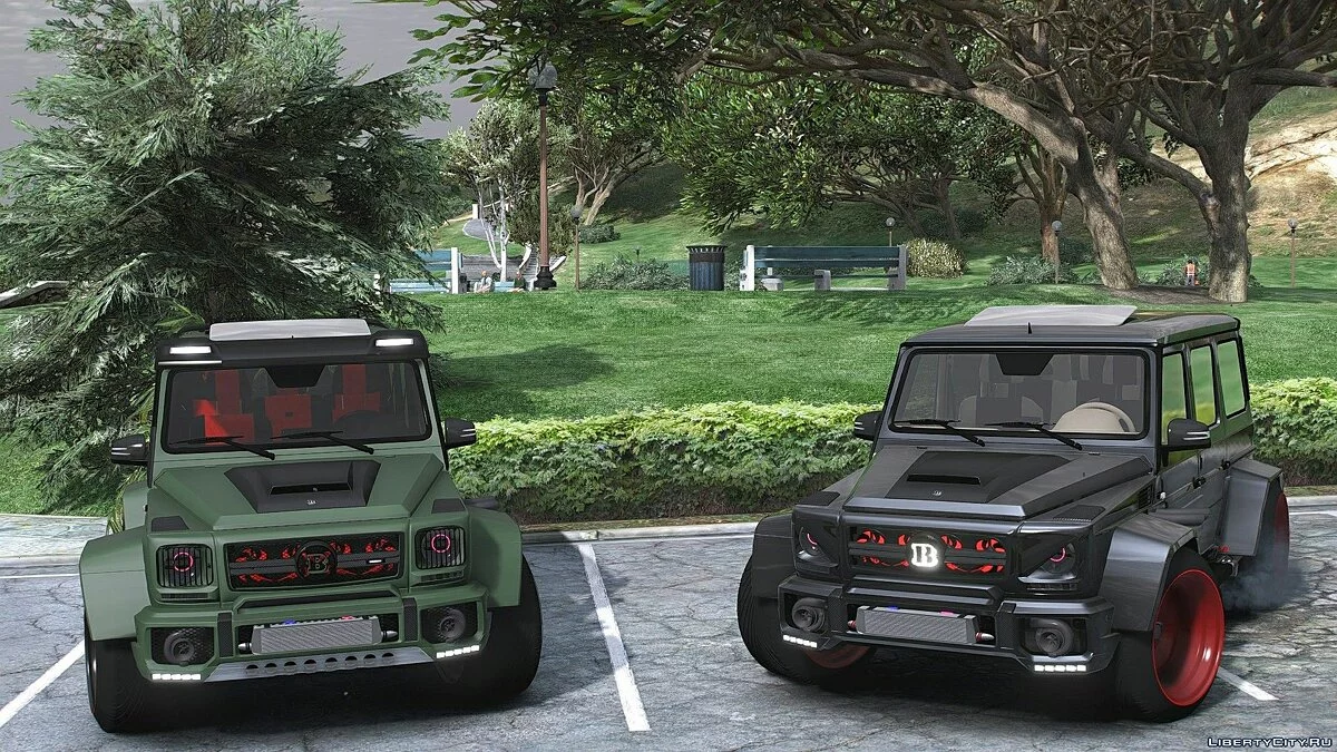 Mercedes-Benz G700 BRABUS Returned v1.1 / GTA 5