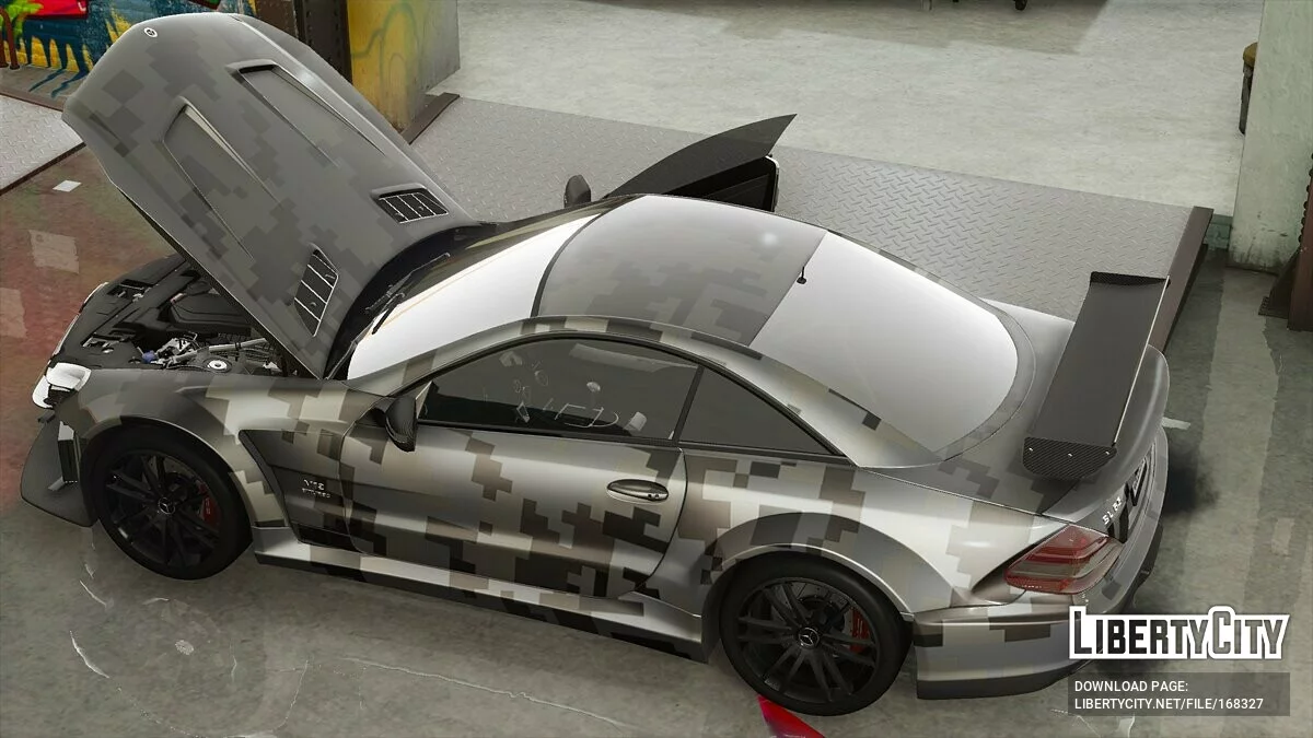 2009 Mercedes-Benz SL65 AMG Black Series v2.1 / GTA 5