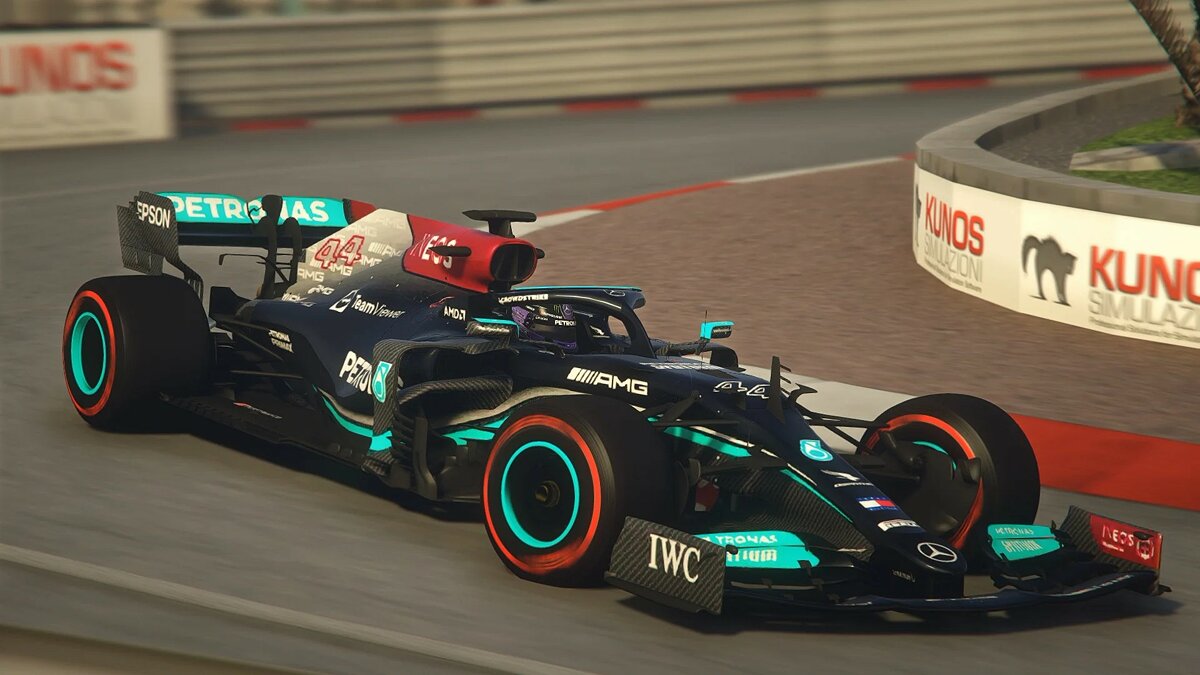 Скачать W12 Mercedes-Benz Formula One F1 2021 v1.0 для GTA 5