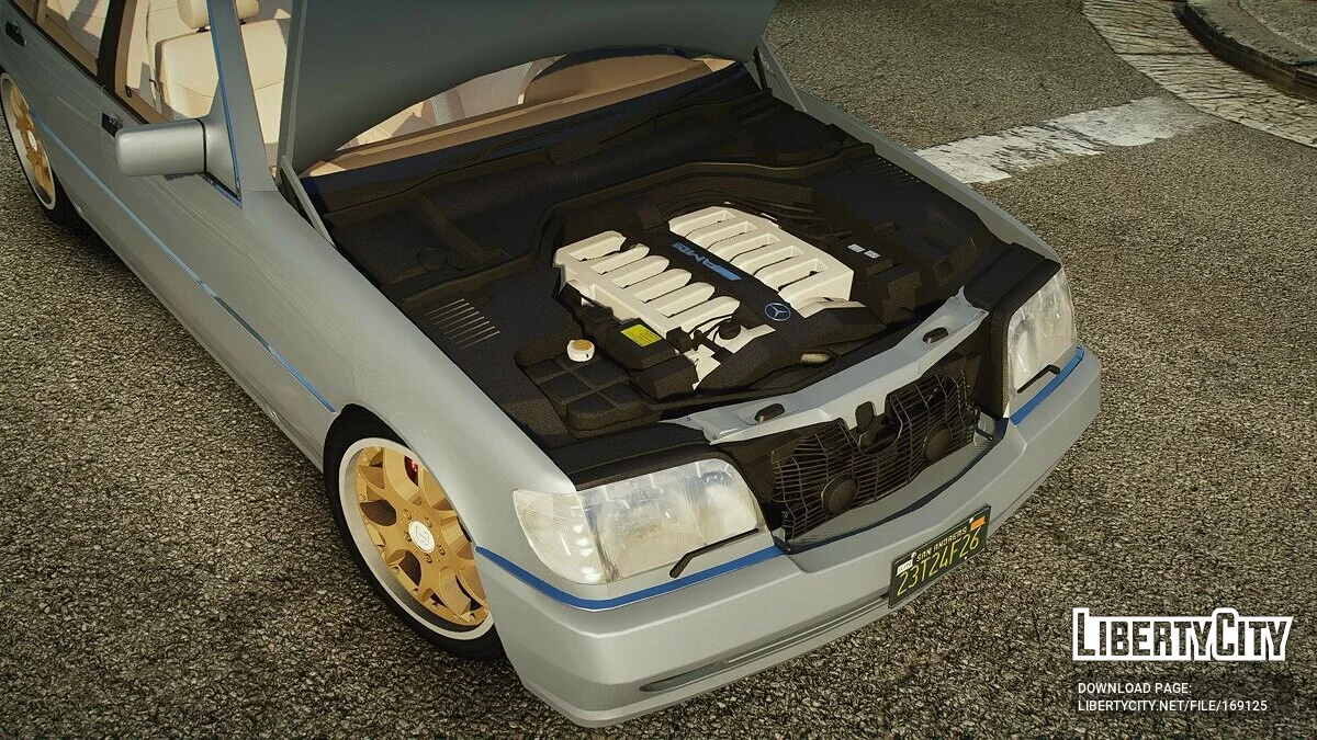 Mercedes-Benz AMG W140 S600 v1.0 / GTA 5