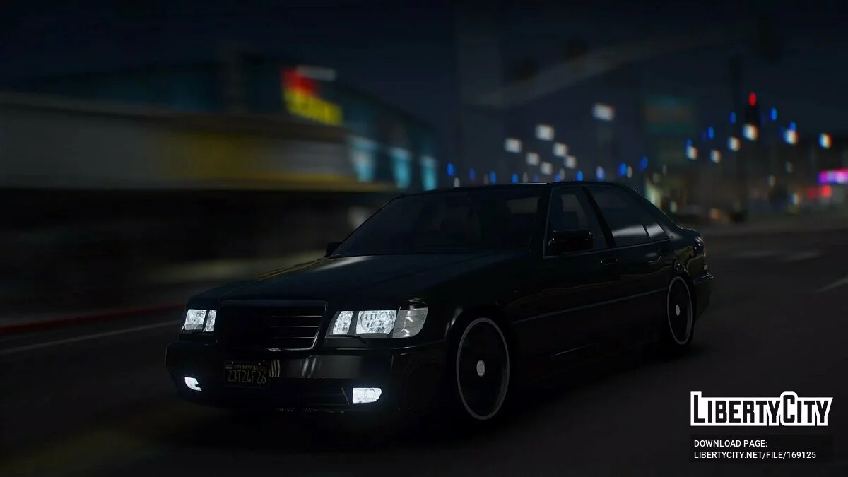 Mercedes-Benz AMG W140 S600 v1.0 / GTA 5