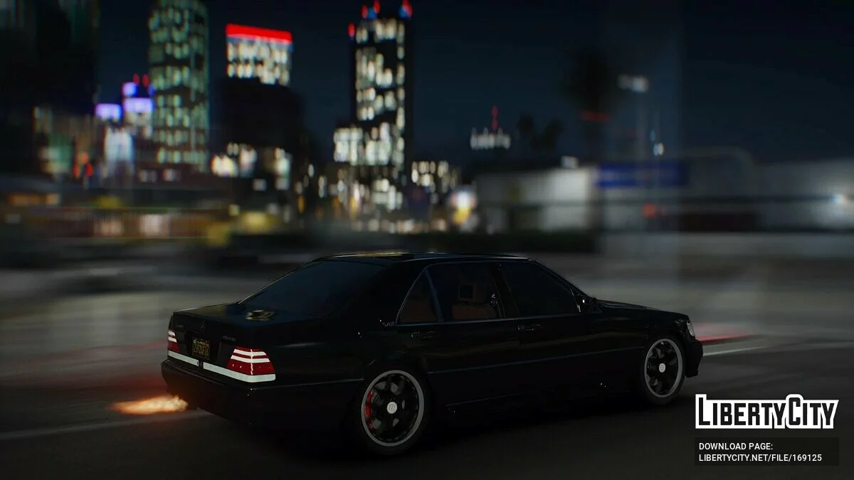 Mercedes-Benz AMG W140 S600 v1.0 / GTA 5