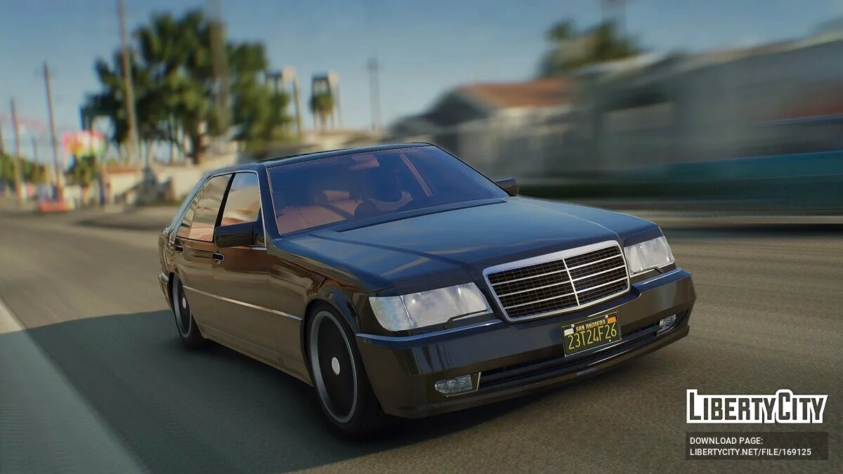 Mercedes-Benz AMG W140 S600 v1.0 / GTA 5