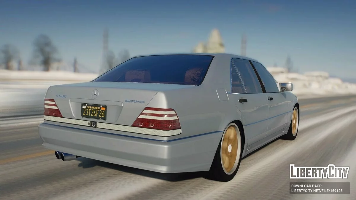 Mercedes-Benz AMG W140 S600 v1.0 / GTA 5