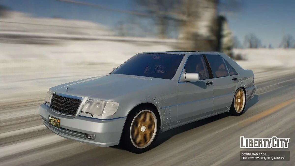 Mercedes-Benz AMG W140 S600 v1.0 / GTA 5