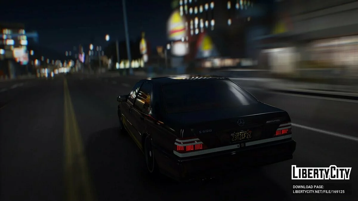 Mercedes-Benz AMG W140 S600 v1.0 / GTA 5