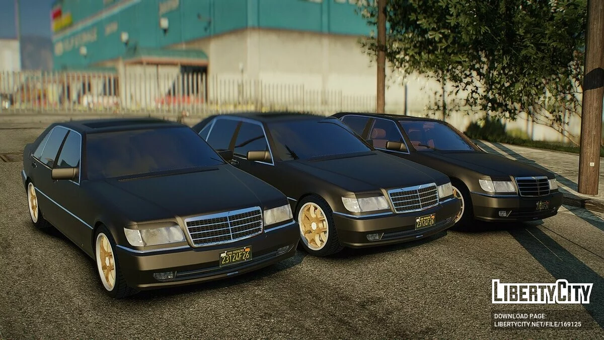 Mercedes-Benz AMG W140 S600 v1.0 / GTA 5