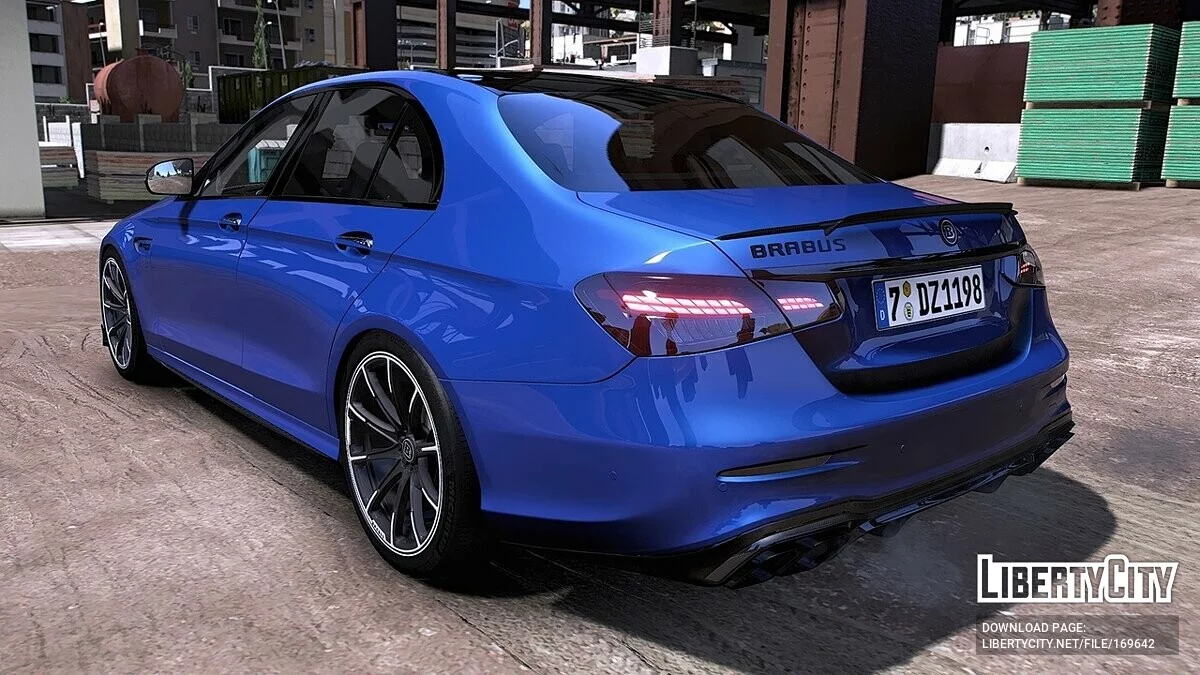 Mercedes-Benz Brabus E800 / GTA 5