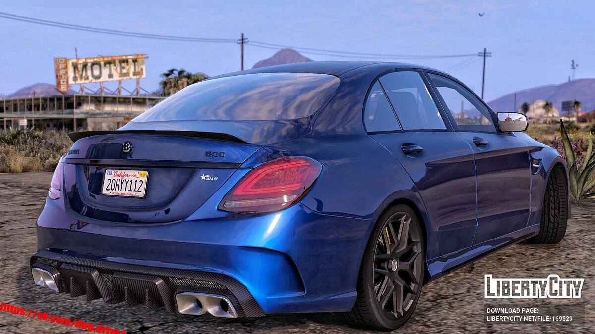 Mercedes-Benz C63S AMG 2020 / GTA 5