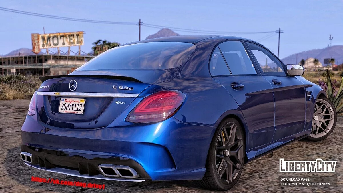 Mercedes-Benz C63S AMG 2020 / GTA 5