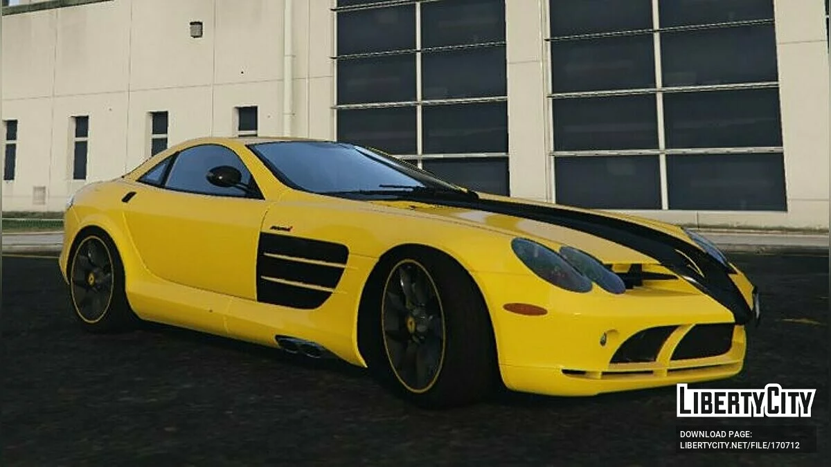 2003 Mercedes-Benz SLR McLaren (C199) v1.2 / GTA 5