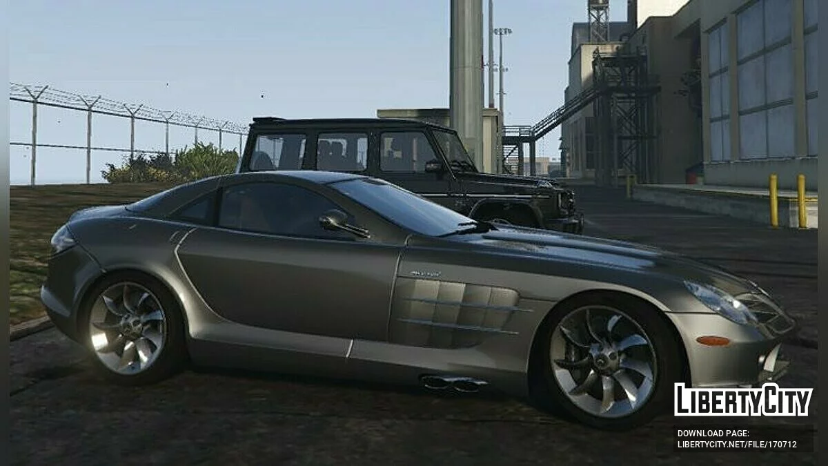 2003 Mercedes-Benz SLR McLaren (C199) v1.2 / GTA 5