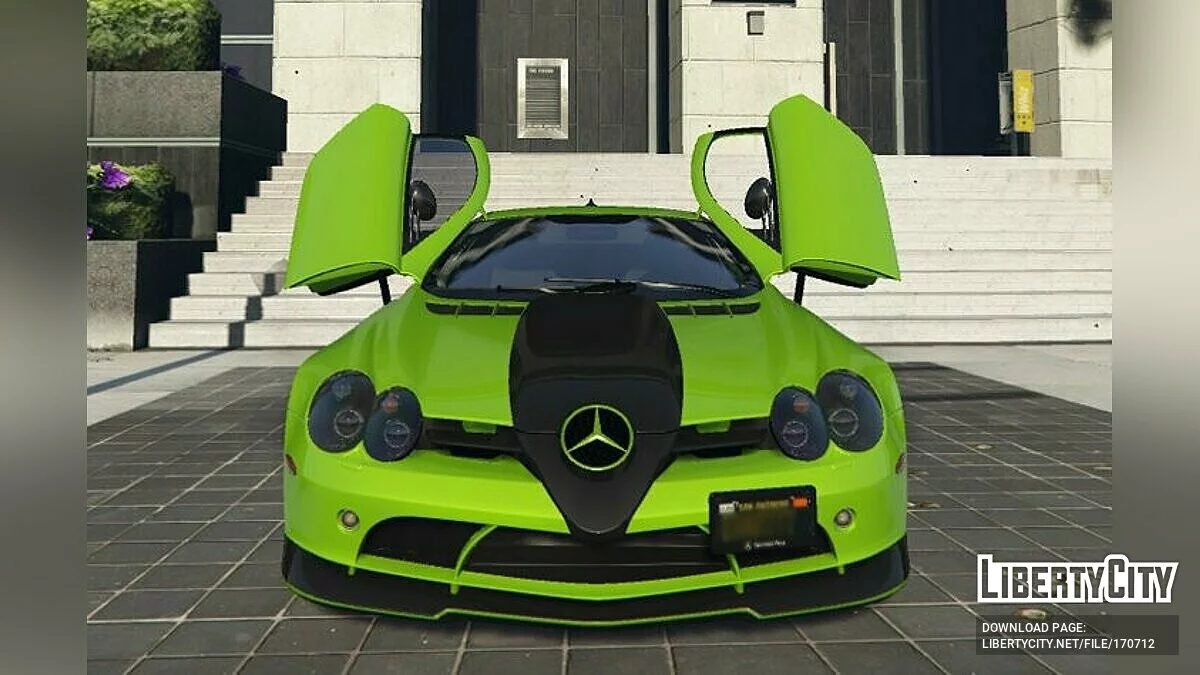 2003 Mercedes-Benz SLR McLaren (C199) v1.2 / GTA 5
