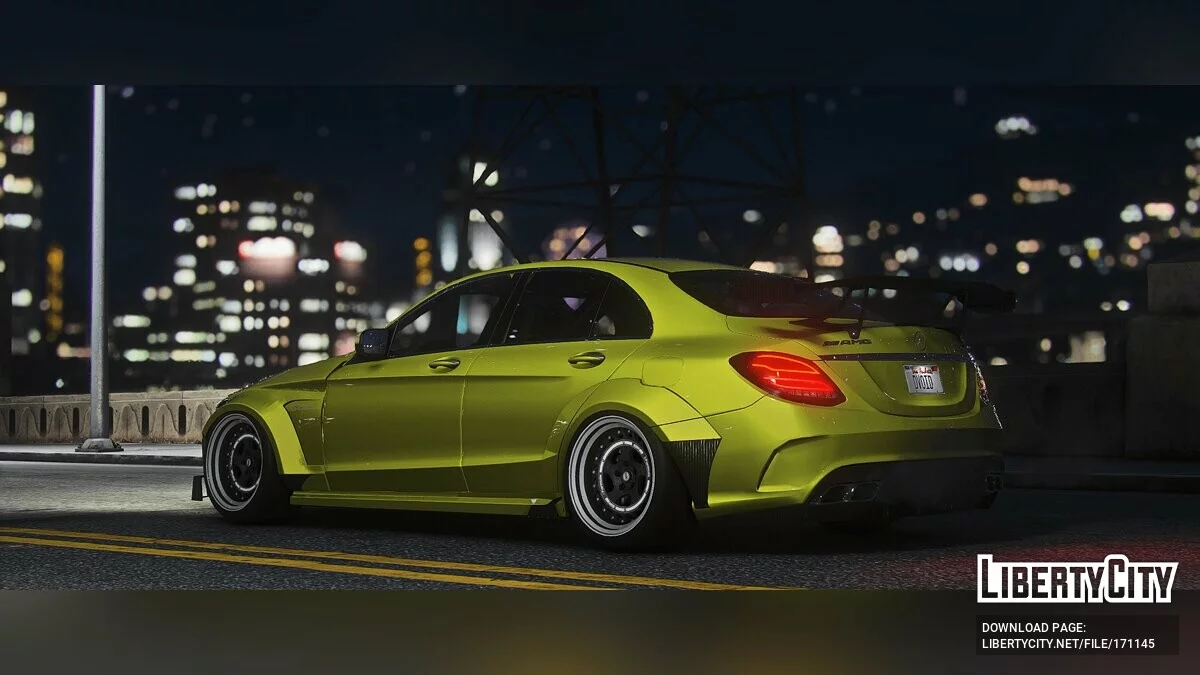 2015 Mercedes Benz W205 C63 Darwin Pro v1.0 / GTA 5