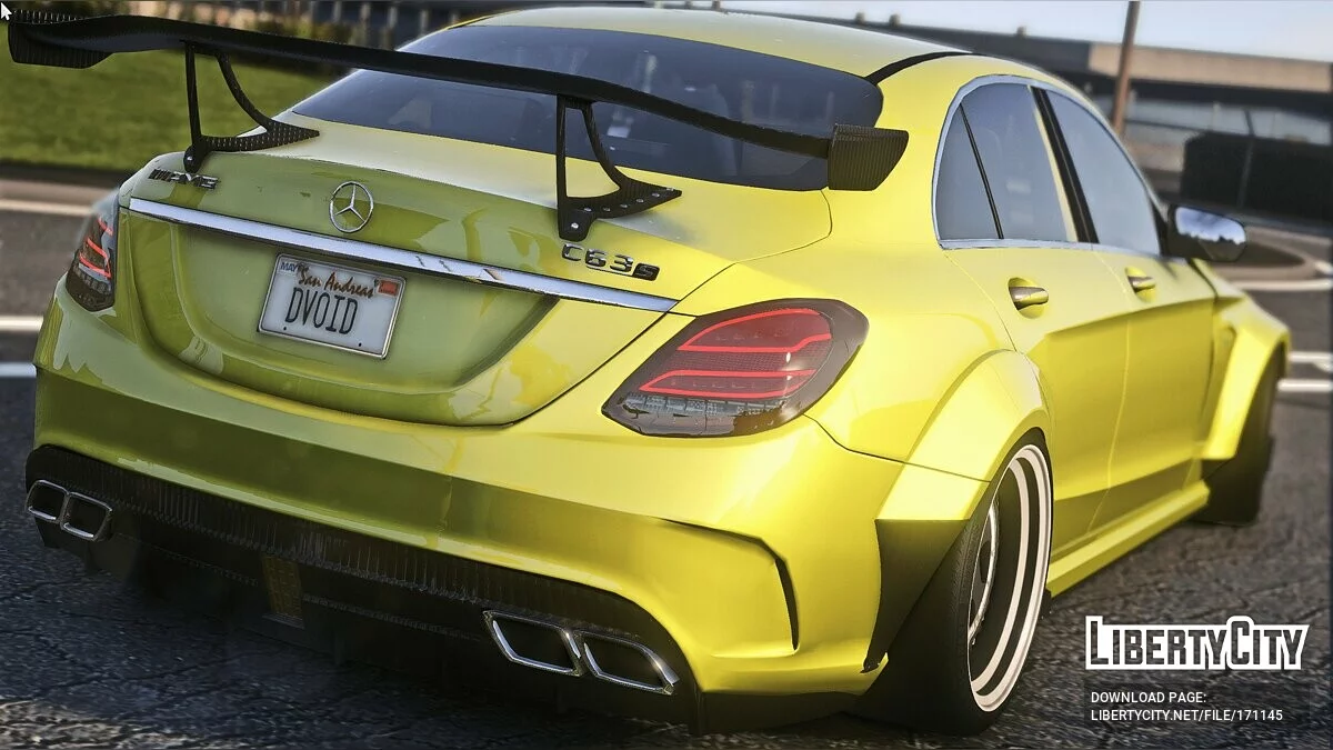 2015 Mercedes Benz W205 C63 Darwin Pro v1.0 / GTA 5