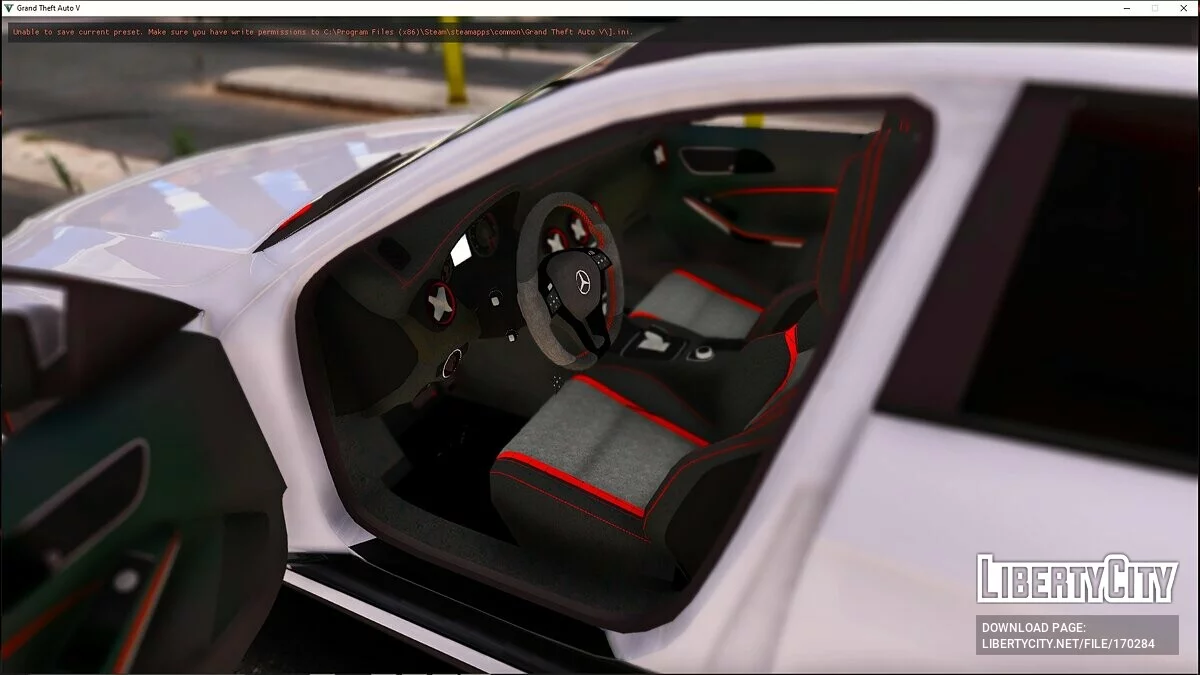 Mercedes-Benz C63 W205 / GTA 5