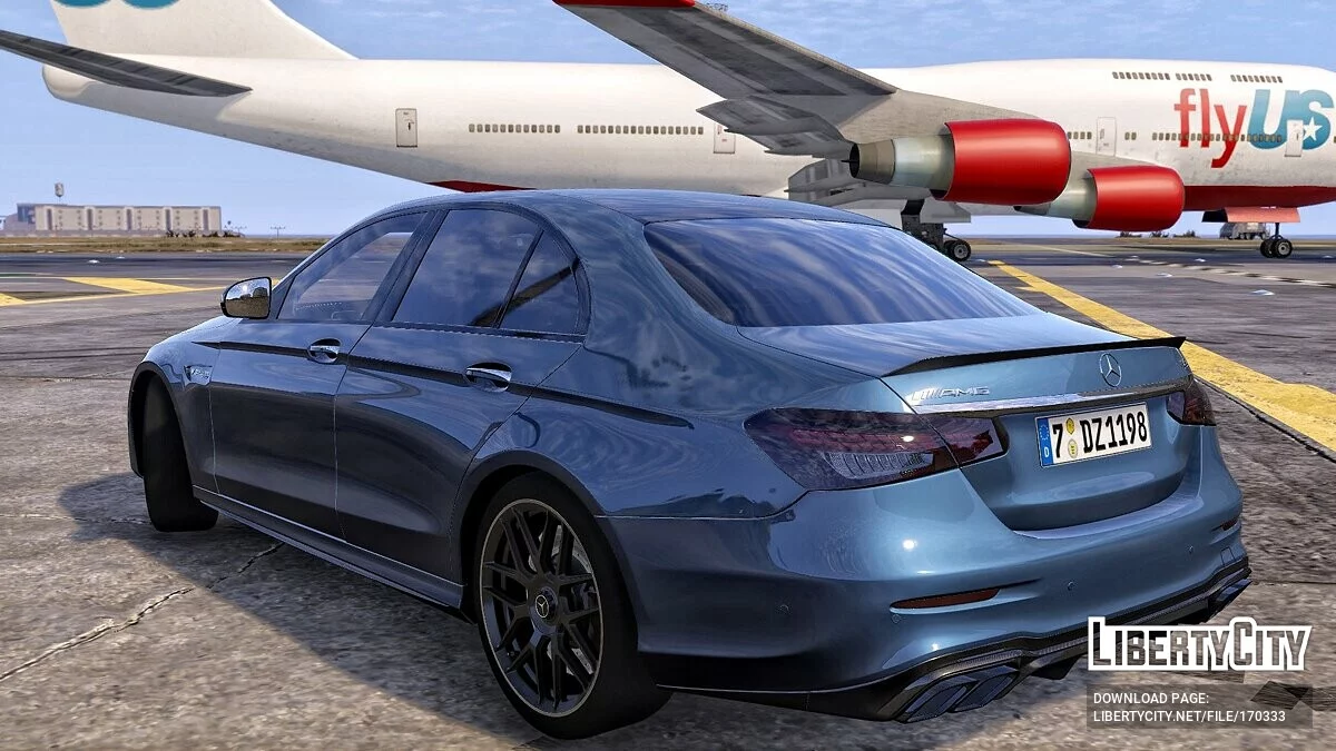 Mercedes-Benz E63S W213 AMG 2021 / GTA 5