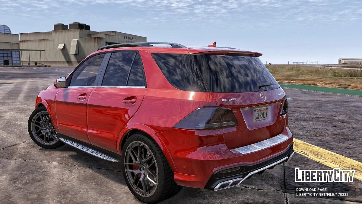 Mercedes-Benz Gle63S W166 AMG 2016 / GTA 5