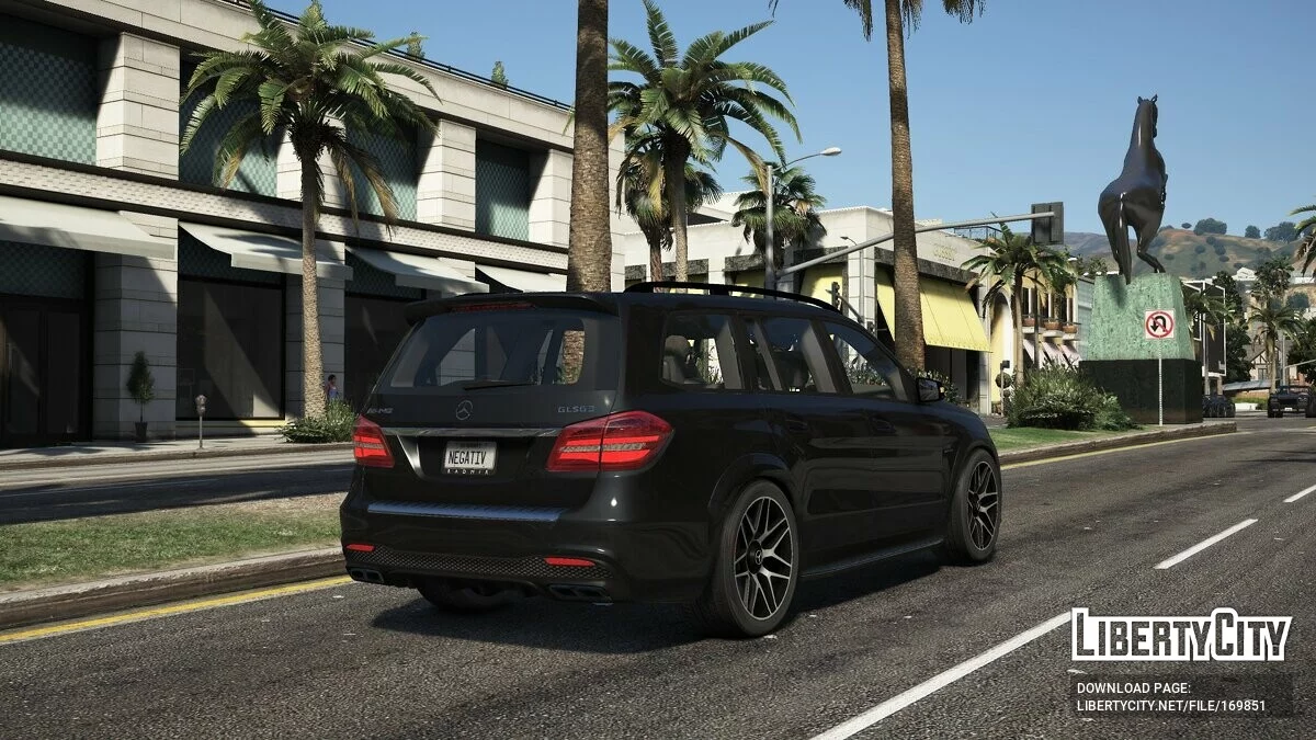 Mercedes-Benz GLS63 AMG / GTA 5