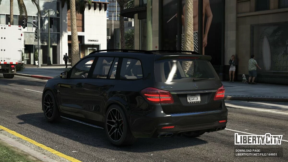Mercedes-Benz GLS63 AMG / GTA 5