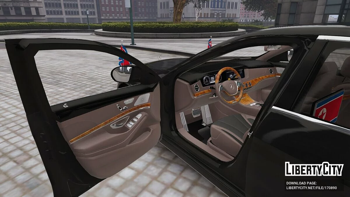 Mercedes-Benz S500 Посольство Северной Кореи / GTA 5