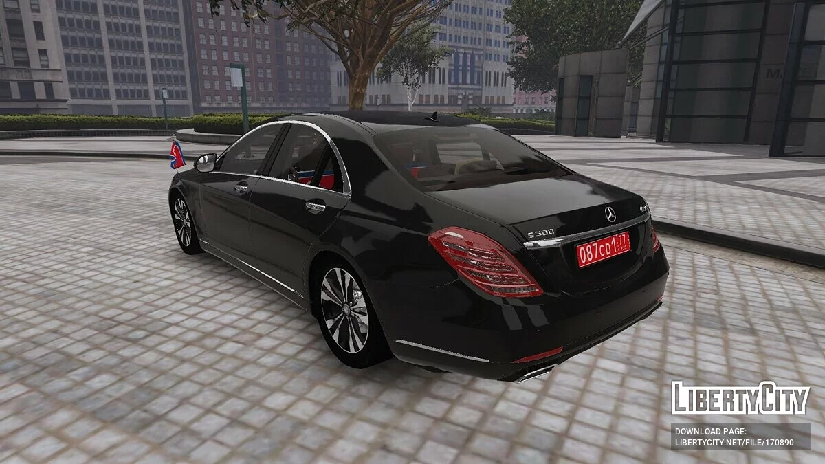 Mercedes-Benz S500 Посольство Северной Кореи / GTA 5