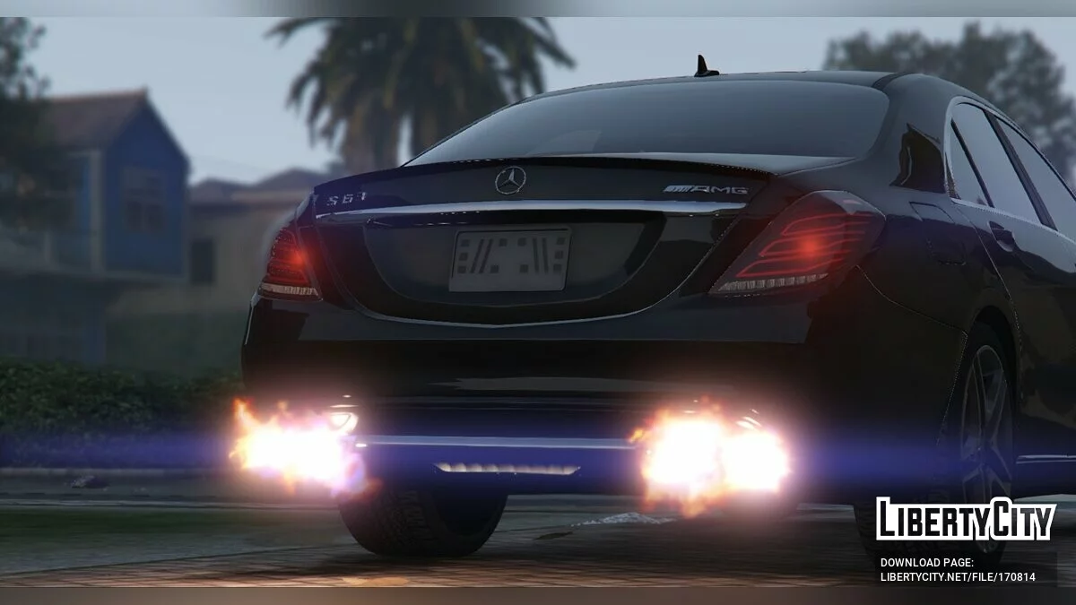 Mercedes-Benz S63 AMG / GTA 5