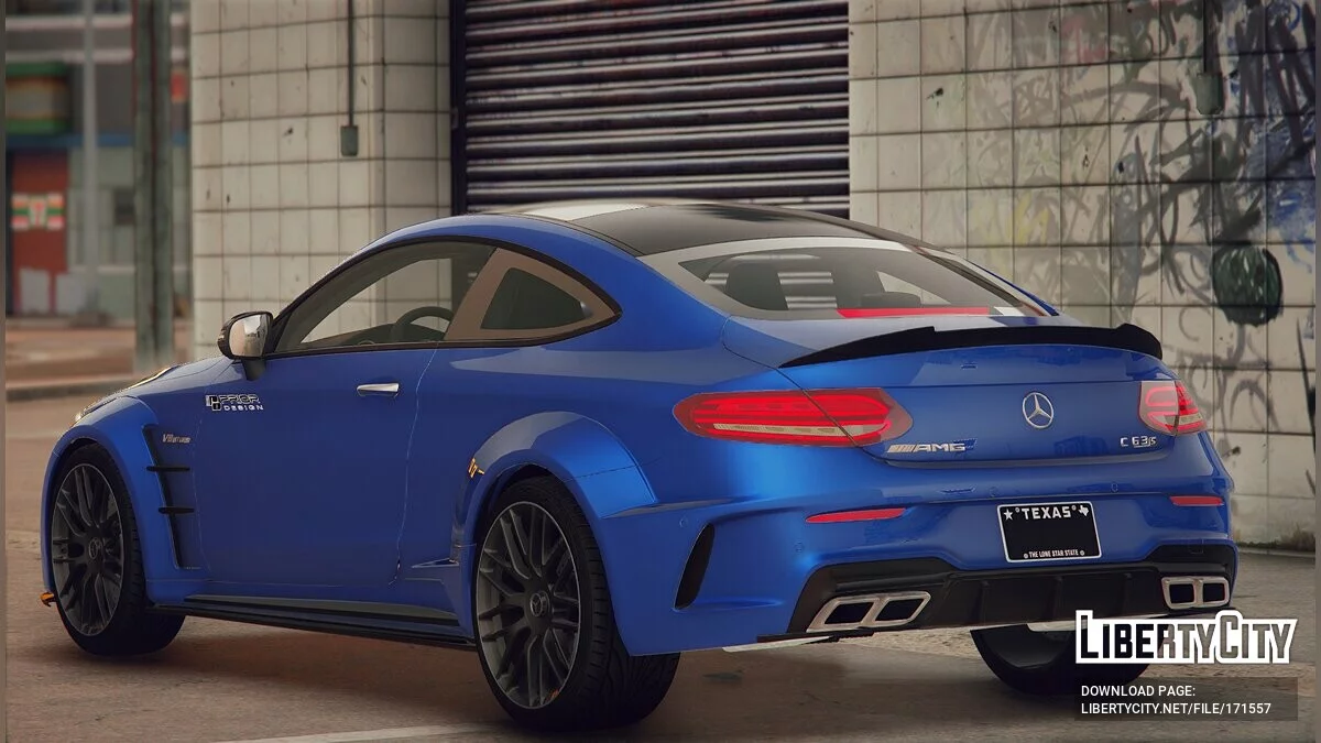 Mercedes-Benz C63S AMG Prior Design / GTA 5