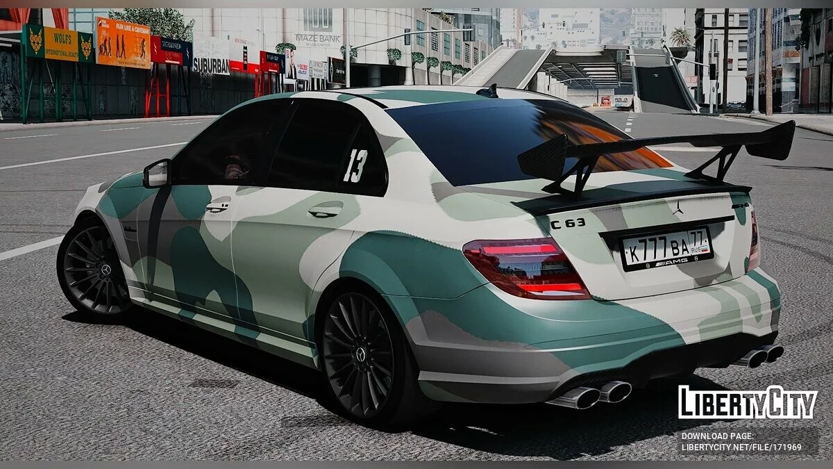 Mercedes-Benz E63 W204 / GTA 5