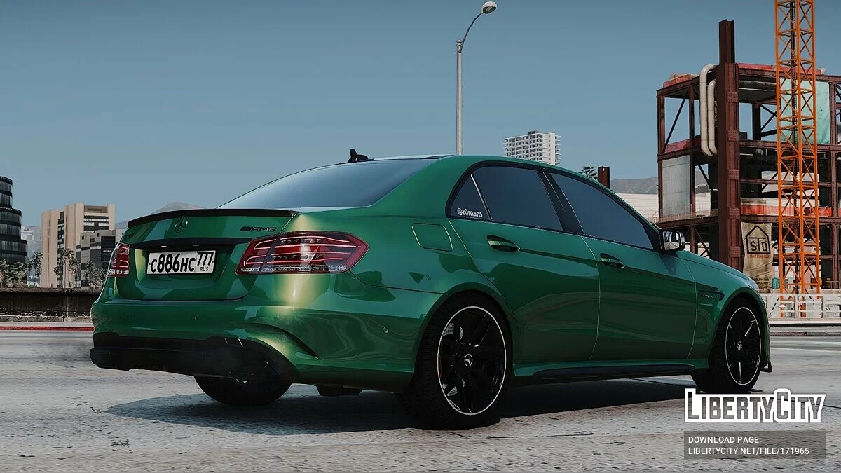 Mercedes-Benz E63S AMG W212 / GTA 5
