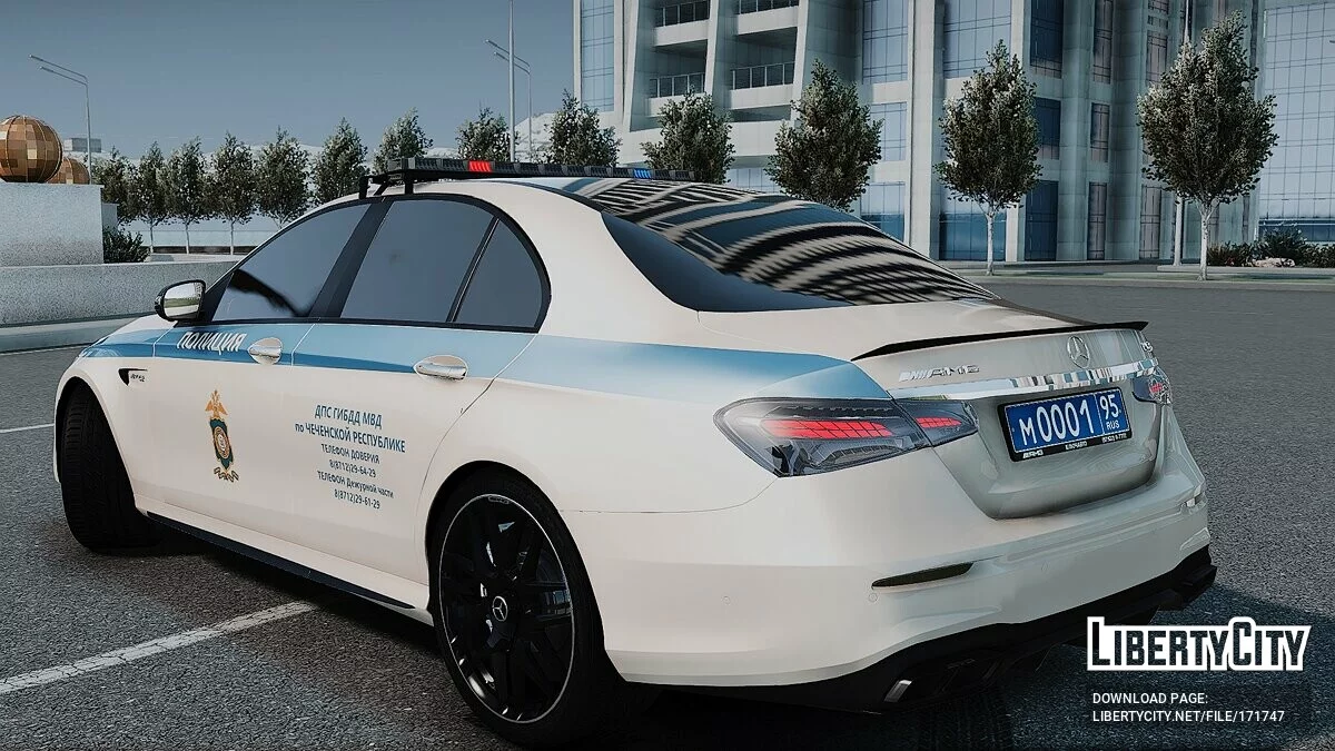 Mercedes-Benz E63S AMG W213 Police / GTA 5