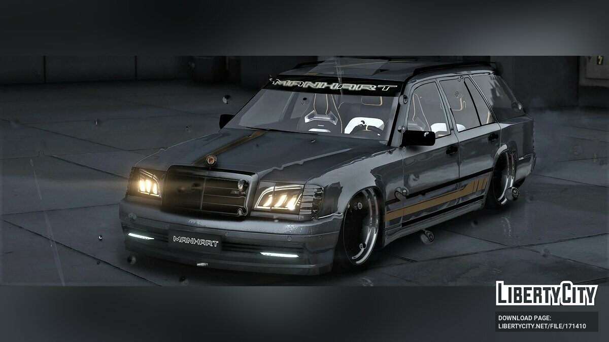 W124 gta 5 addon фото 16