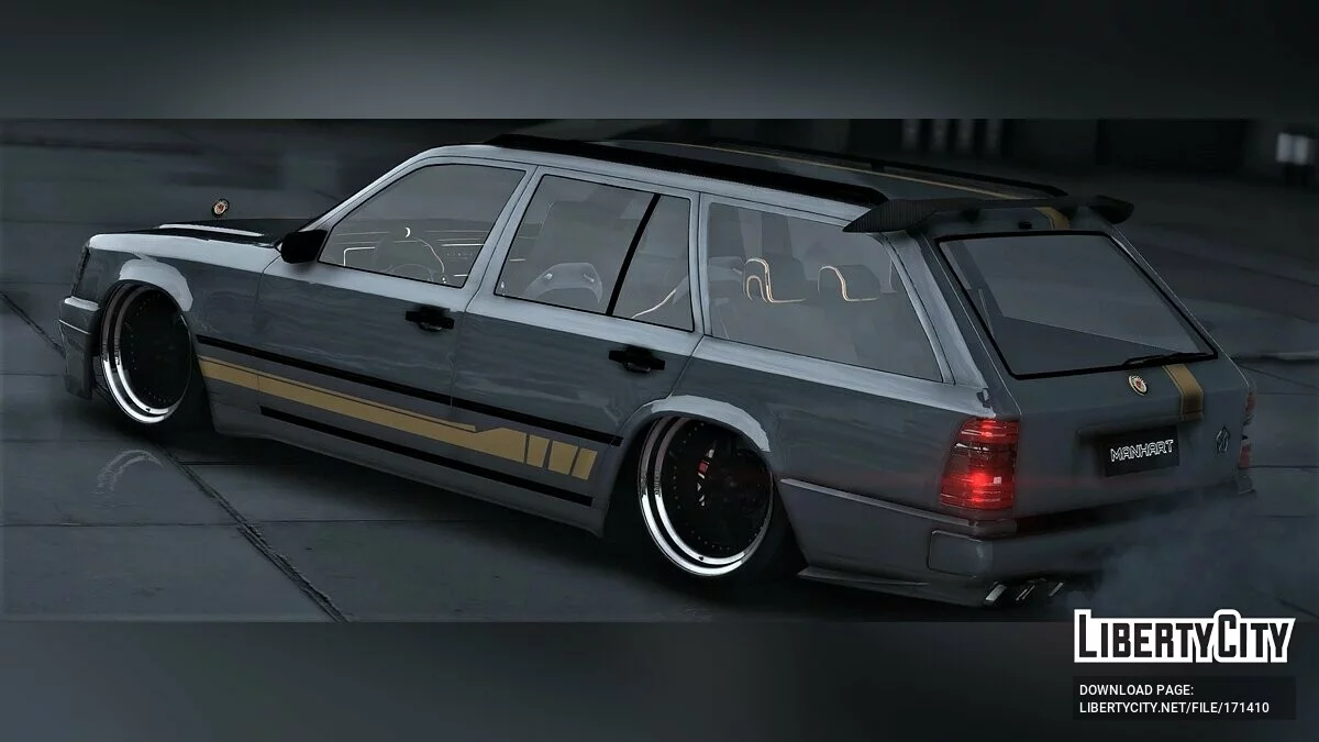 Mercedes-Benz W124 Wagon Manhart v1.1 / GTA 5